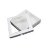 8"x8" White Aperture Greeting Card Boxes X 5 Per Pack, Gift Boxes