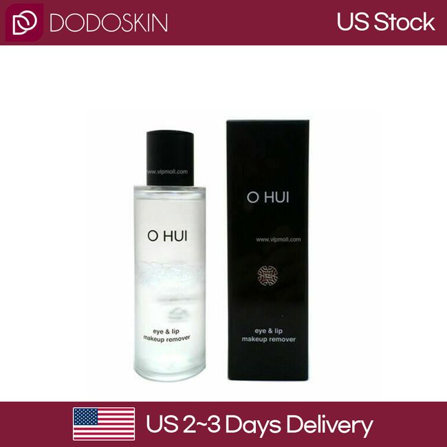 US SELLER O HUI Real Color Eye and Lip Makeup Remover 120ml