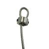 Steel Wire Rope clamp grip wire eye (3MM Wire Grip)