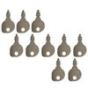 2024 Upgraded 10pcs Replacement Ignition Keys for John Deere AM30700, M40718