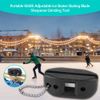 Keenso Ice Skates Blade Sharpener, Portable Width Adjustable Ice Skates Skating Blade Sharpener Grindstone Grinding Tool