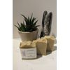 UNSCENTED - Moisturizing Beef Tallow Handmade-Lard-Goat Milk Bar Soap, wt.  4oz