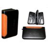Sturdy Case for Hair Scissors, Razors, Thinning Scissors, Comb, Book Style with Zip