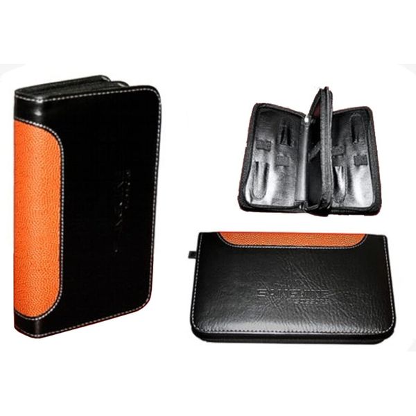 Sturdy Case for Hair Scissors, Razors, Thinning Scissors, Comb, Book Style with Zip