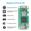 Vesiri Raspberry pi zero 2W Japanese Technology Certified Raspberry Pi Zero 2W 32GB Card Programming Computer Development Board USB Micro Power Adapter Power Cable with Switch PSE