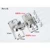 WANLIAN 90 Degree Door Clasp Lock Shift Door Lock Button Push Pull Button Latch Special Door Lock Button