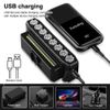 USB Rechargeable Bicycle Front Headlight Super Bright LED Bike Light Waterproof