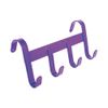 Perry Equestrian Stable Handy Hanger - Four Hooks Seven Colours (Purple)