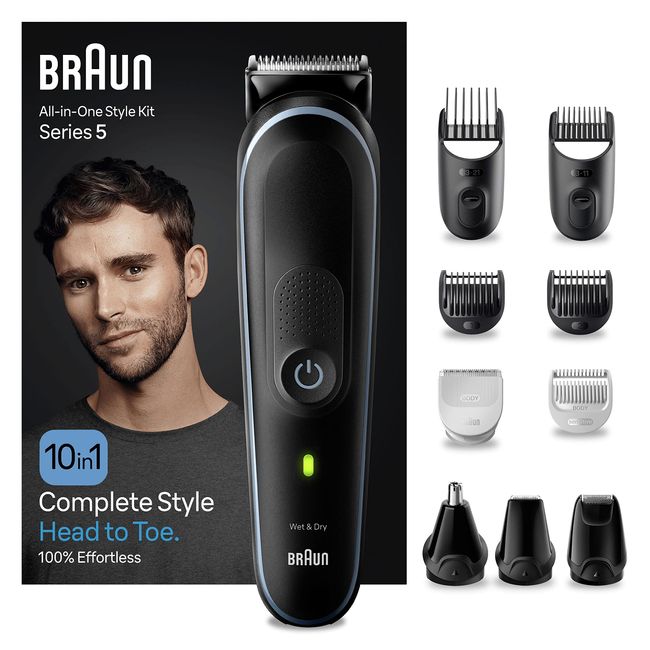 How to clean your Braun wet und dry 5544 Hair Clippers under