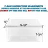 Lower Clear Crisper Pan Compatible with Whirlpool Refrigerator WP2188664 2188664