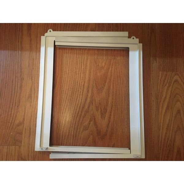 LG , GoldStar  A/C unit window extension side panel frame 13.38x 10.19x 0.74 in