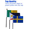 Slovakia Small Hand Waving Flag 6" x 4" Inch Flag Superstore
