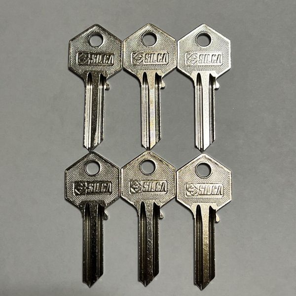 6 Silca Key Blanks YA226 suits 5 Pin cylinder locks Strongest On The Market