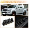 X AUTOHAUX Front Right Driver Side Power Window Switch Window Control Switch for Isuzu D-Max 2003-2011 Black