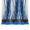 CO-RODE 50pcs 12V Pre Wired 5mm LED Lights Emitting Diodes, Blue