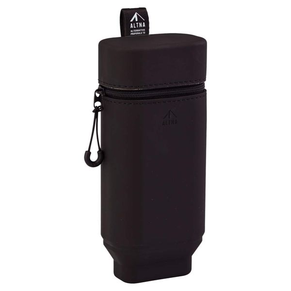 LIHIT LAB A7759-24 Stand Pen Case with Magnet, Black