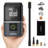WORKPRO 7.2V Tire Inflator Rechargeable Portable Air Compressor 150PSI Air Pump