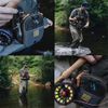 MAXIMUMCATCH Fly Fishing Chest Pack Lightweight Chest Bag (V-Combo Chest Pack)