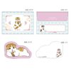 Sunstar Stationery Mofusand Letter Set, Die Cut Mini, Tapioca S8906920