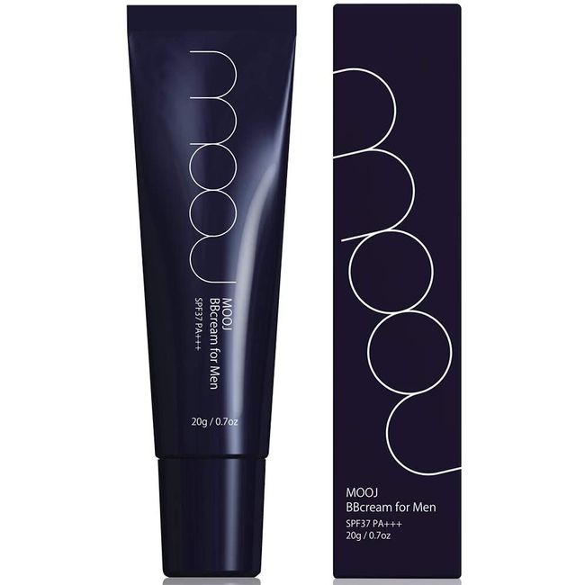 MOOJ Men's BB Cream Concealer Foundation Makeup Effects Hides Bluebird/Bear/Acne Marks/Pores Sunscreen SPF37 PA+++ (Set of 1)
