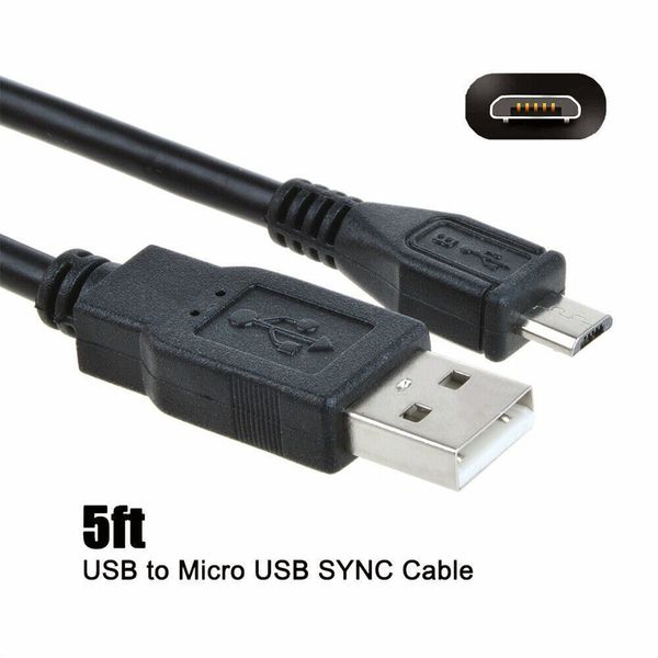 5ft Micro USB Charging Cable Cord for JBL Wireless Headphones Headset Speaker