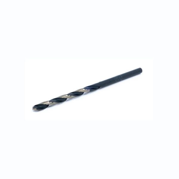 Benchmark Abrasives 1/8”, HSS Black & Gold Jobber Length Drill Bits - 12 Pack