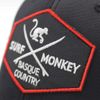 SURF MONKEY Cap Sport Technical Cap with Sun Protection UPF50+, white, 58