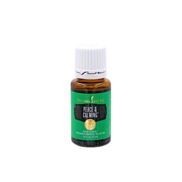 Young Living Peace & Calming Essential Oil 15ml - Pure & Tranquil Aromatherapy - Relax, Unwind, and Find Inner Peace - Topical & Aromatic - Blue Tansy, Orange, Tangerine, Patchouli, and Ylang Ylang