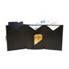 EXENTRI Multiwallet with Coin Pocket, Black