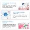 Toothbrush Heads for Oral B Braun, 10 Pack Electric Toothbrush Replacement Heads Medium Soft Bristles Electric Toothbrush Replacement Brush Heads Effective Replacement Toothbrush Heads for Oral Health