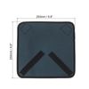 PATIKIL Camera Lens Protector, Black Grey Neoprene Wrap Cloth with Hook & Loop, 10"x10"
