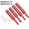 EXREIZST 2 red bar and 4 red Straps Set, red