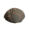WALKER AND HAWKES - Wool Blend Braxton Flat Cap - Cream - M (58cm)