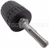 Keyless Drill/Screw Bit Chuck SDS Plus Adapter 1/32" - 3/8" Rotary Hammer Drill