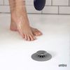 Umbra 023464-918 Flex Drain Stop/Hair Catcher Grey, Gray