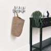 Melody Maison Jute Hanging Basket 40cm x 28cm