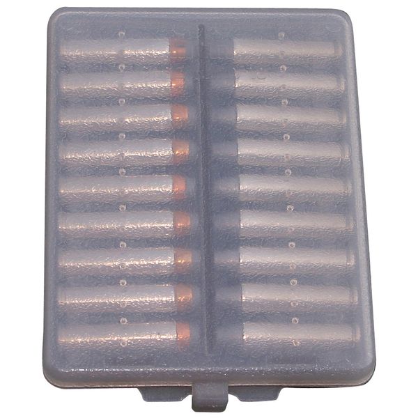 MTM 18 Rounds 38 Cal Case-Gard Ammo Wallet (Clear Smoke)
