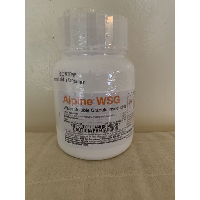 Alpine WSG Water Soluble Granule 200 grams Ant Flea Bed Bug Roach Control
