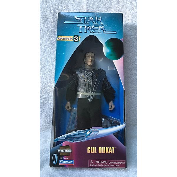 STAR TREK GUL DUKAT Deep Space Nine 9 INCH Warp Factor Series 3 Fully Ar...