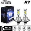 2x H7 LED Headlight Bulbs Conversion Kit High Low Beam 6000K Super White Bright