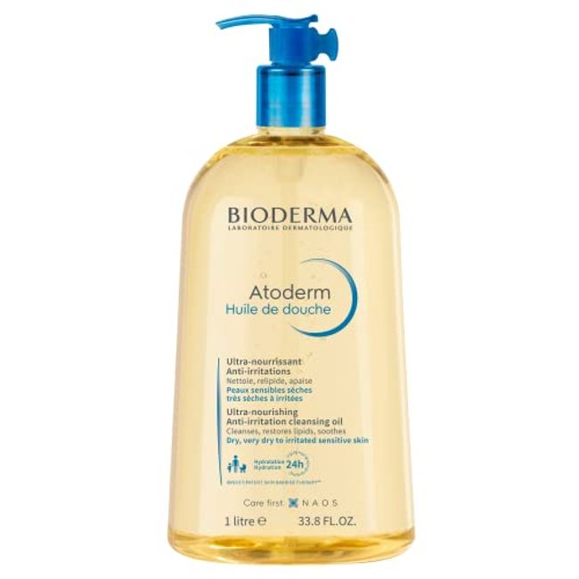 Bioderma - Atoderm - Cleansing Oil - Face and Body Cleansing Oil - Soothes Discomfort - Cleansing Oil for Very Dry Sensitive Skin