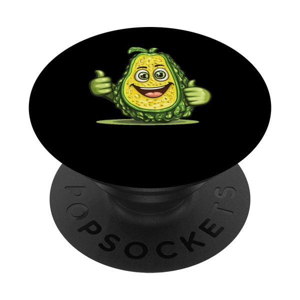 Bitter Melon Smiling With A Thumbs Up PopSockets Adhesive PopGrip