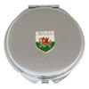 Welsh Shield Compact Mirror Handbag Gift With Free Engraving 492
