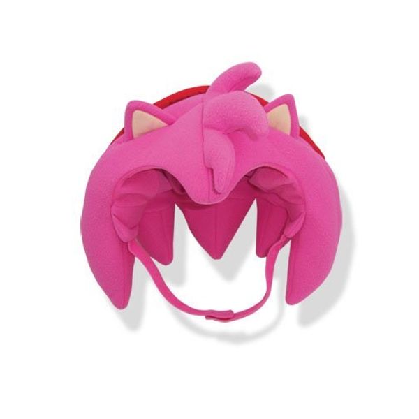 Great Eastern Entertainment Sonic Th Hedgehog Am Big Head Fleece Cap Pink