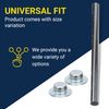 Tie Down Engineering 86031 Roller Shaft - 13-1/4 inch x 5/8 inch, Silver