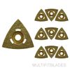 10 x Oscillating Tool Triangular Carbide Rasps- fits older Ridgid Job Max models