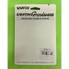 Satco S70-372  2 pack 4" High Gold Drip Candle Covers White Socket Cover
