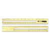 Alumicolor AlumiDrafter Engineer Drafting Tool, 6IN, Gold