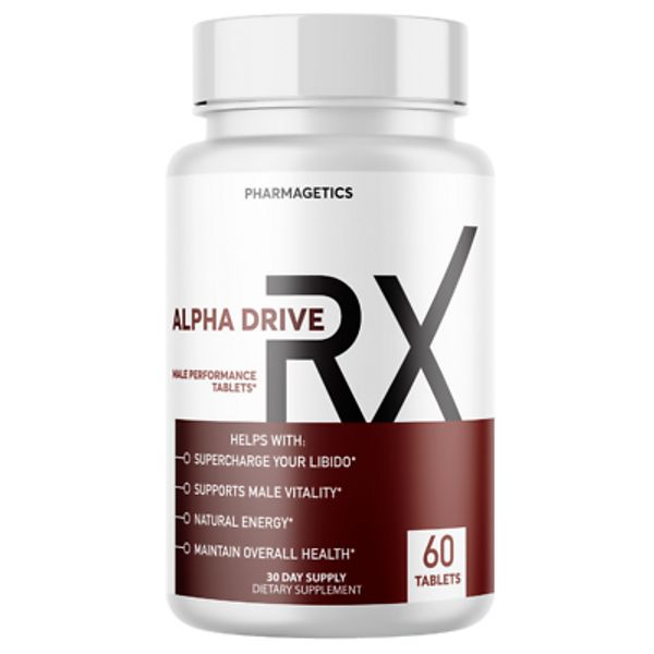 Alpha Drive RX - Male Performance - 30 Day Supply 60 Tablets