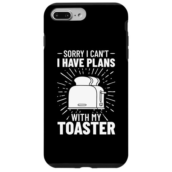 iPhone 7 Plus/8 Plus Toaster Oven Toast Maker Bread Pan Phone Case